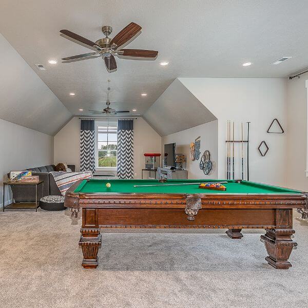 Spacious rumpus room with epoxy flooring installed by Epoxy Flooring Guys Sydney. A clean, durable surface ideal for games, gatherings and daily use.