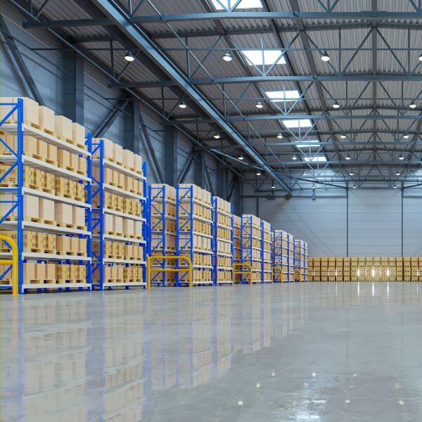 Warehouse epoxy flooring made to handle forklifts, pallet racks and heavy daily use without cracking or peeling by Epoxy Flooring Guys Sydney